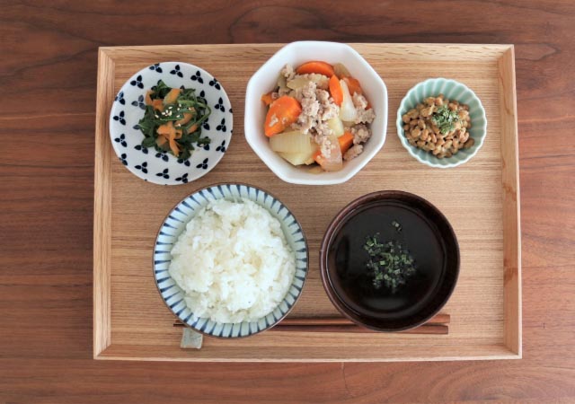 栄養バランスの良い食事