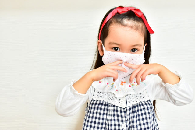 子どもは鼻が小さいから